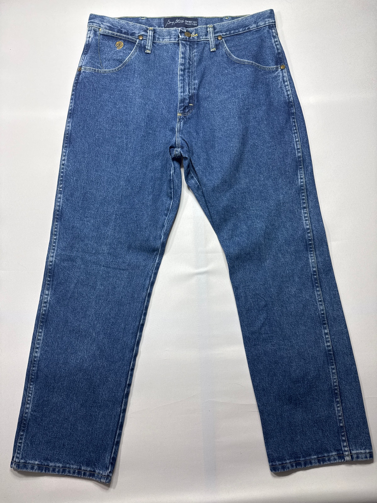 Wrangler George Strait Cowboy Collection Men's Straight Leg Jeans - Size 36x30.5